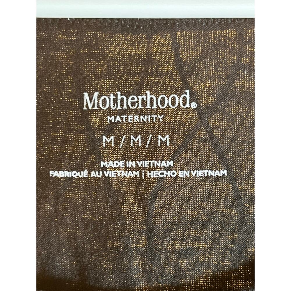 Motherhood Maternity Size Med Black Stretch Tank Top Minimal Basics - Picture 5 of 8